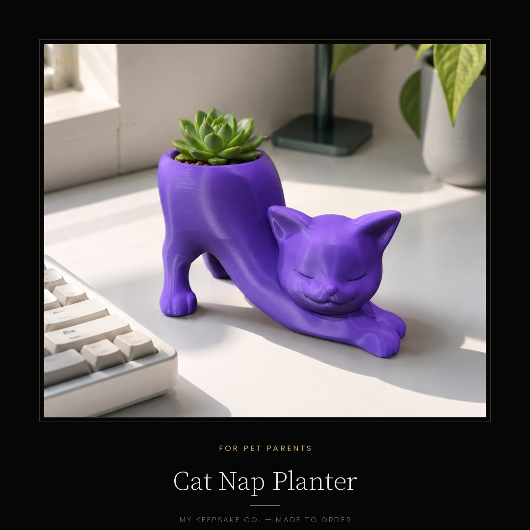 Cat Nap Planter — Pet Parents