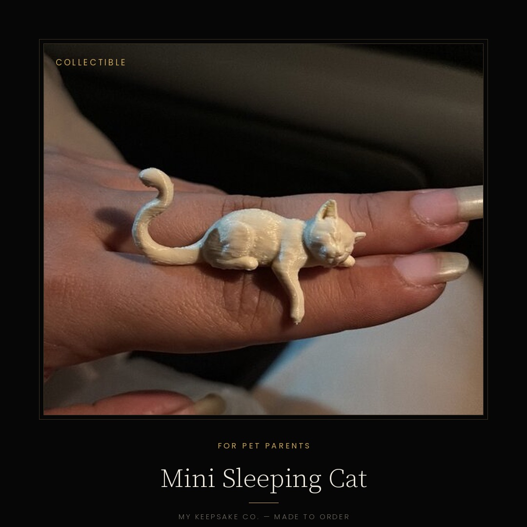 Mini Sleeping Cat — Pet Parents