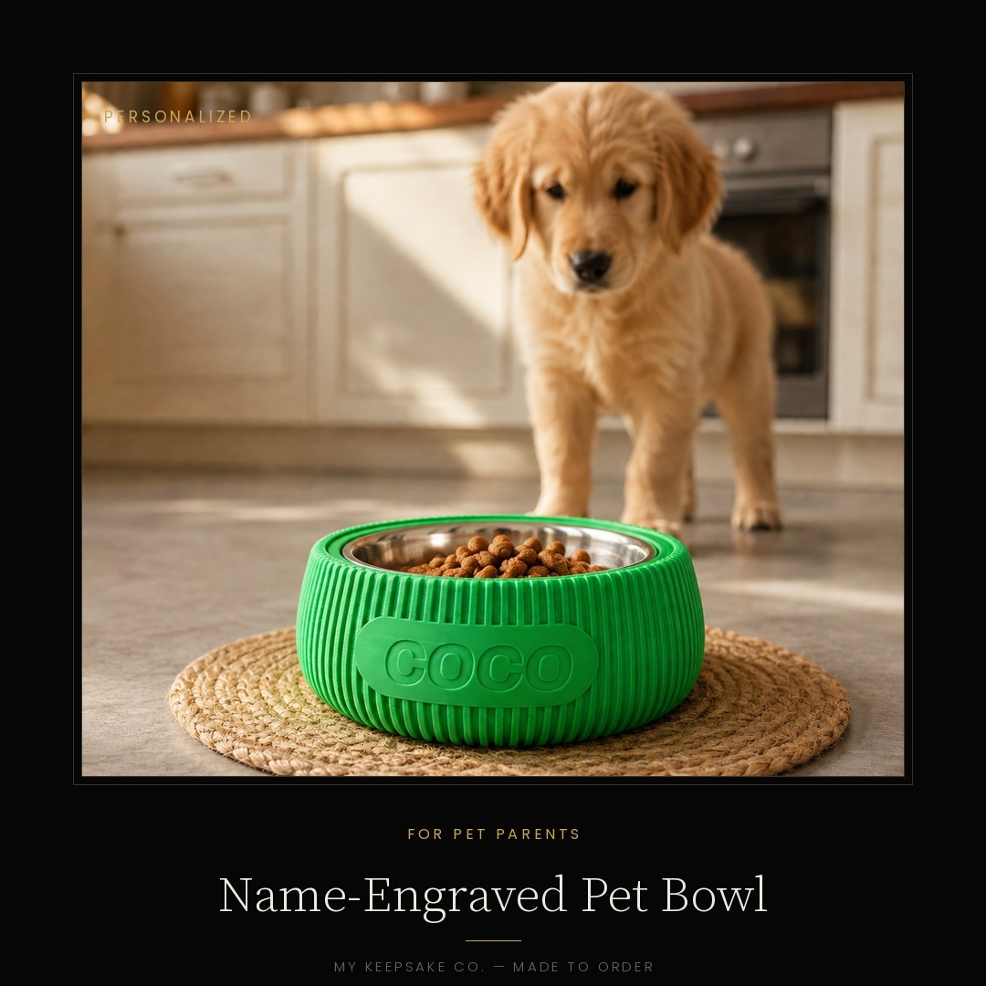 Name-Engraved Pet Bowl — Pet Parents