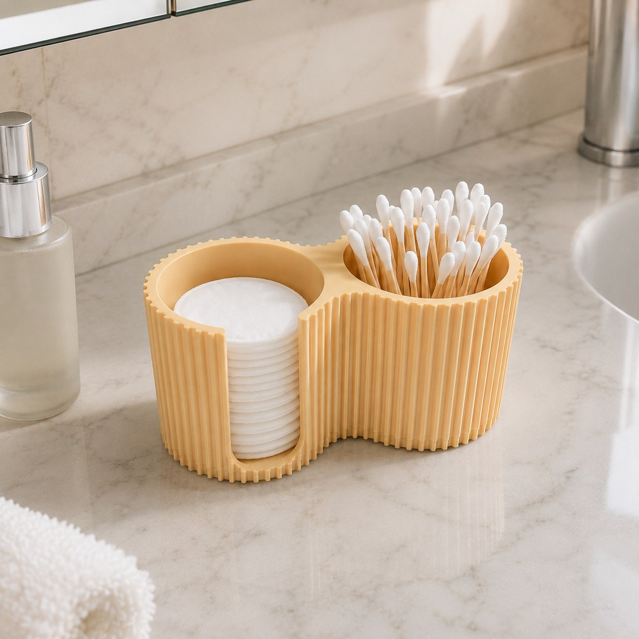 Vanity Duo Caddy — custom 3D printed home & décor gift
